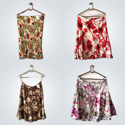 Y2K Floral Skirt Bundle