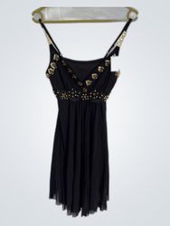 Black Embellished Dress