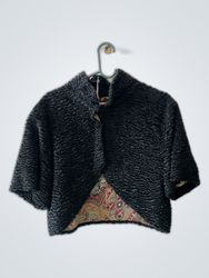 Black Short Sleeve Jacket