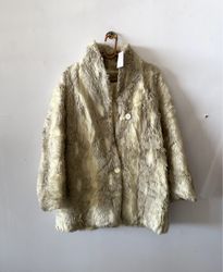 Vintage Faux Fur Coat