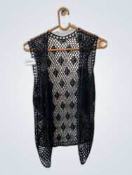 Unbranded Black Knit Cardigan