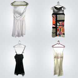 Mixesd Color Dresses +Leather Bundle (FV-131)