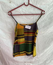 Multicolored Striped Tank Top