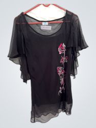 Y2K Blouses with Lace