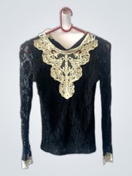 Sheer Lace Blouse