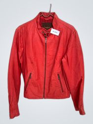 Conbipel Red Leather Jacket
