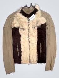 Fur-Trimmed Jacket