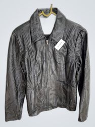 Jones New York Leather Jacket