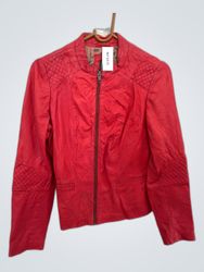 Red Quilted Jacket