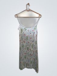 Vestido Floral com Alças Finas