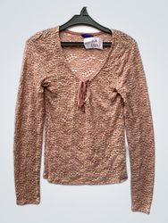 Aeropostale Sheer Lace Blouse