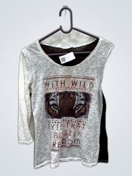Cache Cache Printed Graphic Blouse