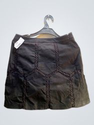 Banana Republic Black Lace Embroidered Mini Skirt