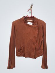 Vera & Lucy Rust Wrap Jacket