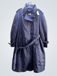 Navy Blue Trench Coat