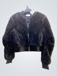 Benka Black Fur Jacket