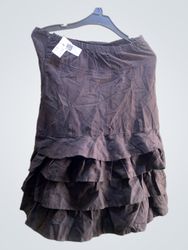 Abito senza spalline a balze FaithVintage