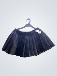 Black Pleated Skirt