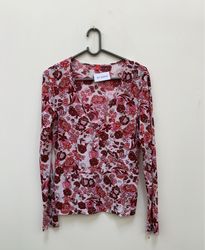 Esprit Floral Print Long-Sleeve Top