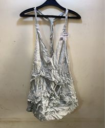 FaithVintage Ruffled Halter Top