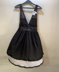 FaithVintage Black Lace Babydoll