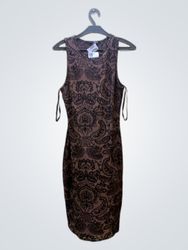 Robe midi sans manches imprimée paisley Atmosphere