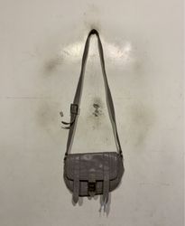 Bolso de hombro de cuero gris Proenza Schouler