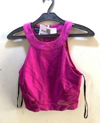 Bebe Halter Neck Crop Top