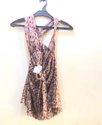 Floral Print Halter Neck Top
