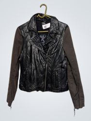 Gipsy Faux Leather Biker Jacket