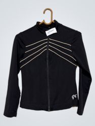 Head Over Heels Black Jacket with Rhinestones