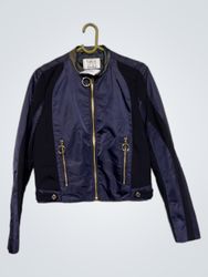 Gigi Hadid Tommy Hilfiger Navy Bomber Jacket