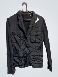 Black Jacket with Multiple Pockets