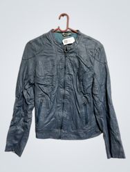 Veste de biker en faux cuir Gipsy Blue