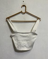H&M Divided Top Corto a Costine