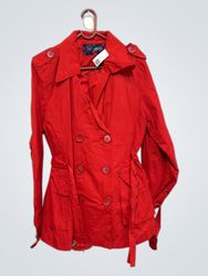 Veste rouge à double boutonnage ETIENNE WOMAN