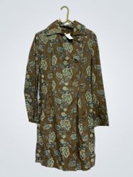 Unbranded Floral Trench Coat