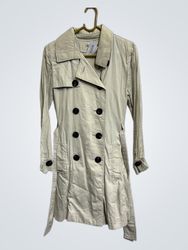 Li Li Georgette Trench Coat