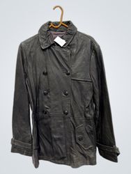 Marc O'Polo Double Breasted Leather Jacket