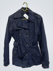 Jaqueta Navy Dupla Face com Cinto Shana Revolution..