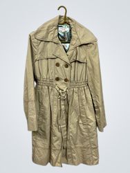 Casaco Trench Bege Liz Lange Maternidade Para Targ..
