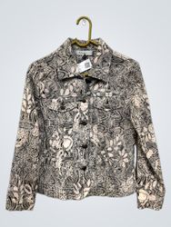 Analogy Petites Giacca con Bottone Stampa Paisley