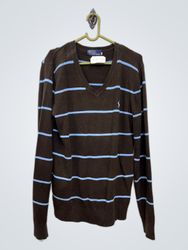 Maglione a V righe Polo Ralph Lauren