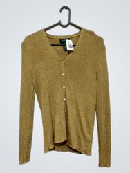 Lauren Ralph Lauren Women's Metallic Knit Cardigan
