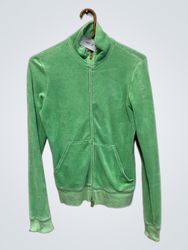 Jaqueta de Treino em Veludo Juicy Couture