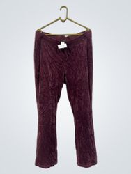 Calças de Sarja Velour Juicy Couture