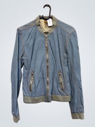 Andy Blue Bomber Jacket