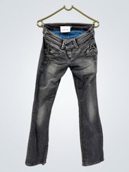 Levi's Grey Wash Bootcut Jeans