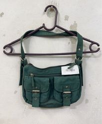 Bolsa Verde com Bolsos