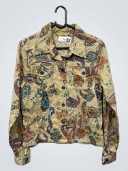 New Identity Paisley Print Jacket